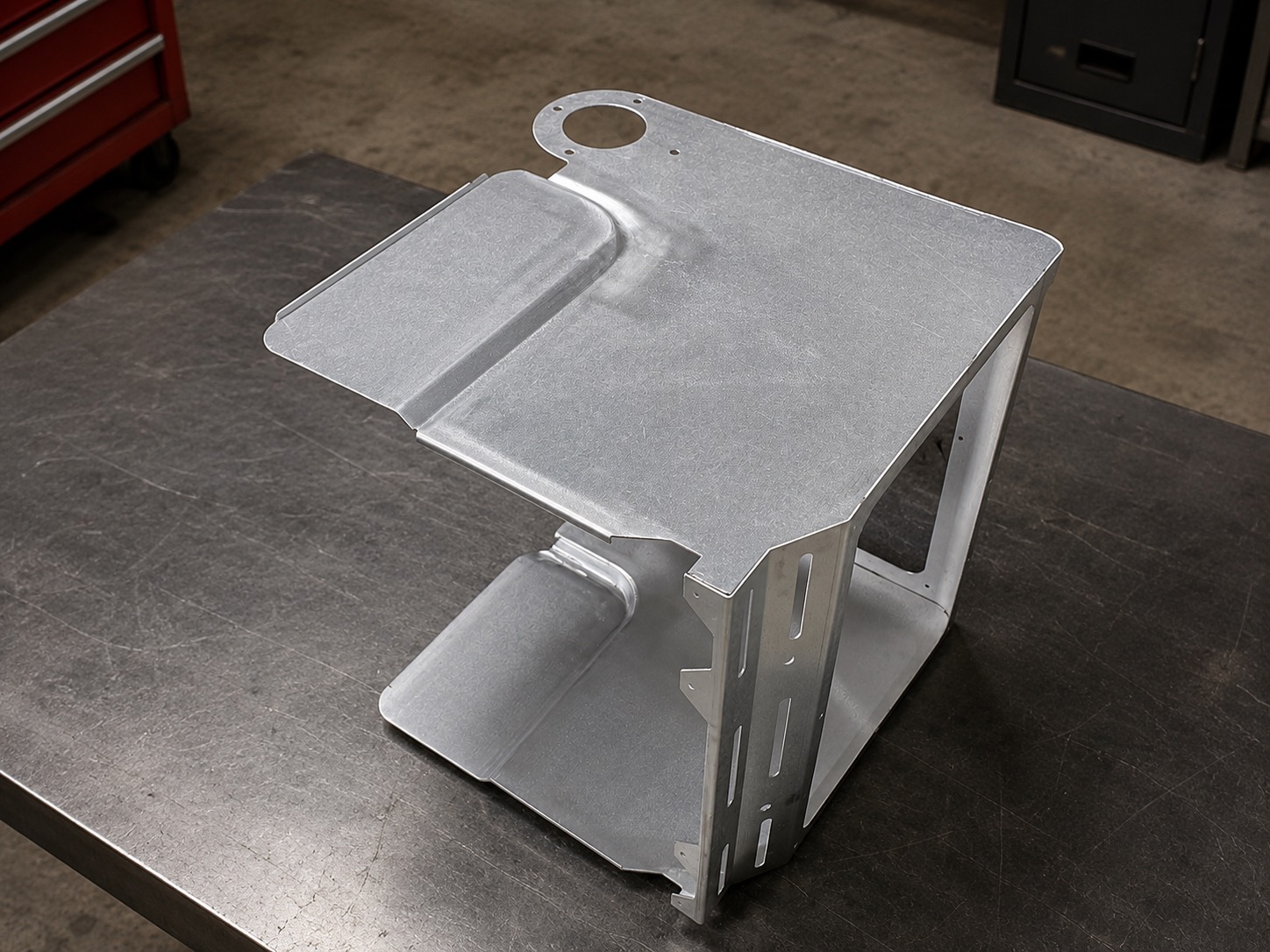 Formed aluminium casing fabricated by SSH Automation